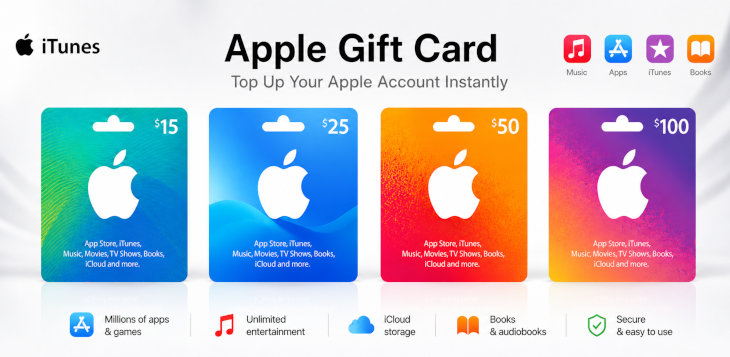 iTunes - Gift Cards
